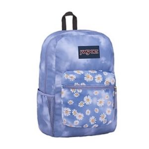 Jansport backpack floral daisy blue